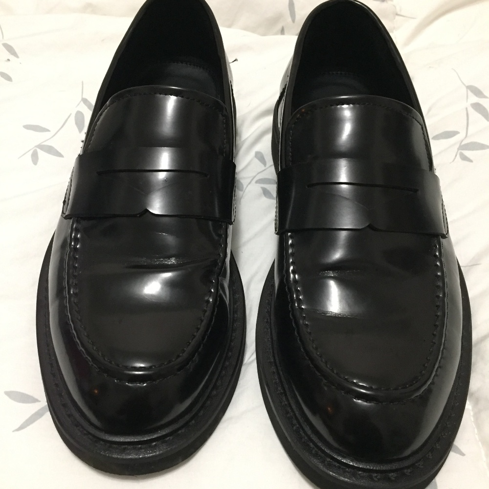 Faux Leather Dress Shoes